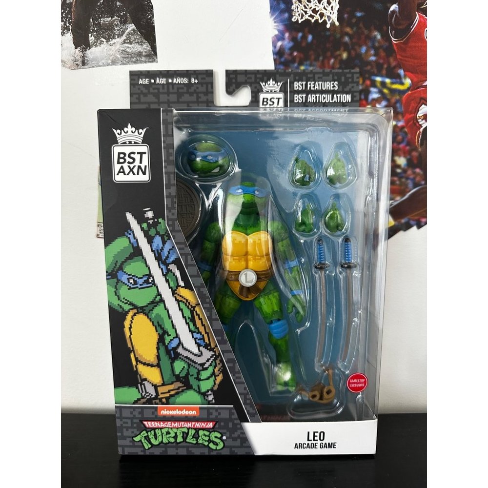 LOYAL SUBJECTS TEENAGE MUTANT NINJA TURTLES BST AXN TMNT ARCADE GAME LEO 💎 RARE